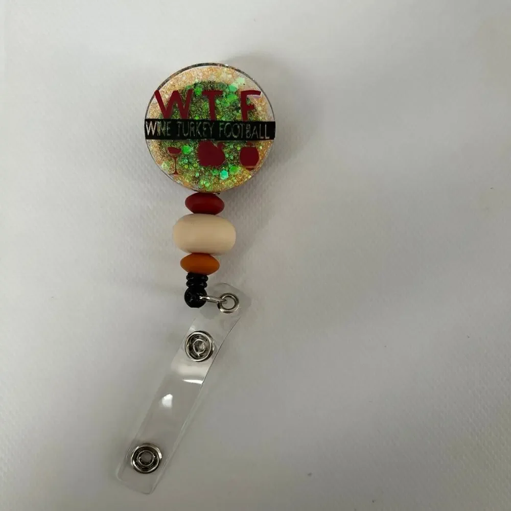 WTF. Wine Turkey Football Badge Reel